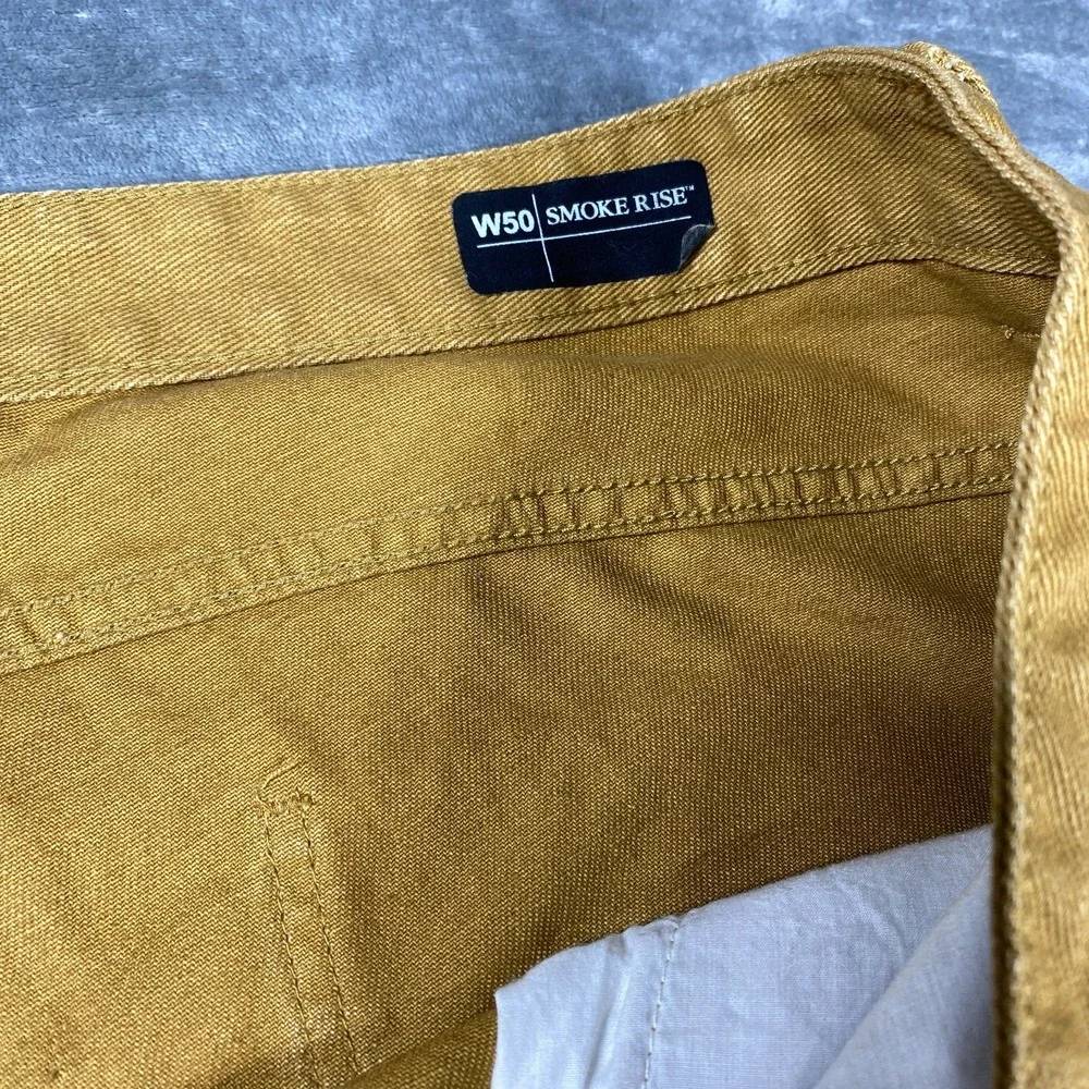 Lot Of 2 Smoke Rise Shorts Mens Size 50 Denim Moto Raw Hem Hip Hop Y2K Jorts Zip